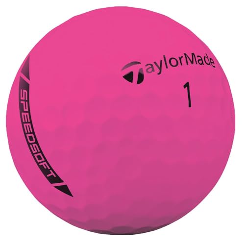 TaylorMade SpeedSoft Pink Golf Balls