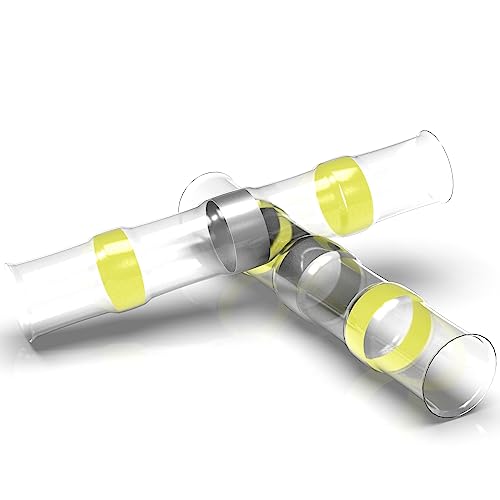 Connecteurs bout à bout thermorétractables avec isolation par colle chaude intégrée - 5