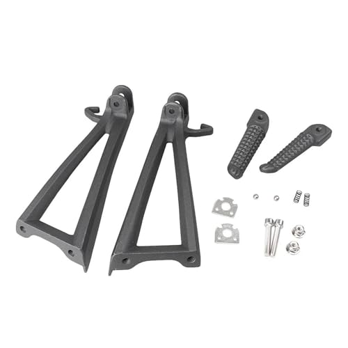 Repose-pieds passager arrière moto pour YZF-R6 2006-2011 supports noirs