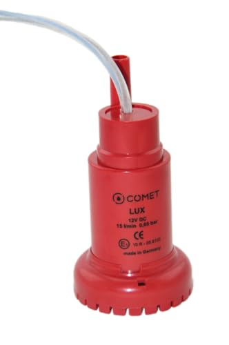 Tauch Pumpe Lux 15 Liter 12 Volt Camping Wohnwagen Garten Minitauchpumpen Wohnmobil