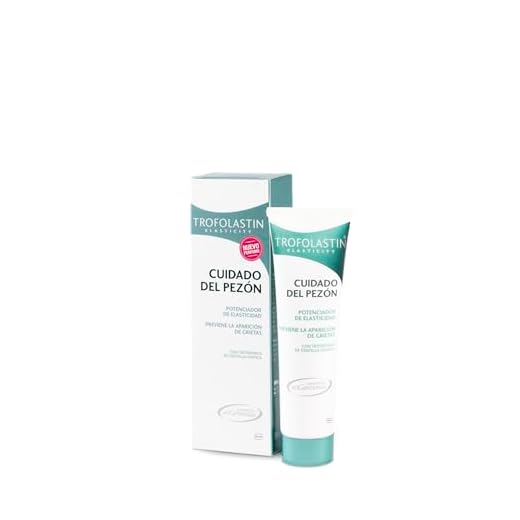 Trofolastin, Crema Cuidado Pezón, Hidratación y Protección Contra Grietas, Aceite de Almendras y Aloe Vera, Embarazo y Lactancia, 50ml