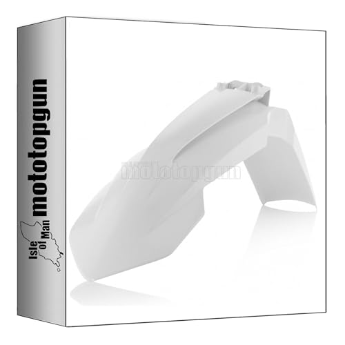 Garde-boue avant Acerbis 0021743.030 blanc compatible KTM EXC 250 2017 Mototopgun