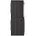LG WashTower Stacked Smart Laundry Center 4.5 Cu.Ft. Front Load Washer & 7.4 Cu.Ft. Electric Dryer in Black Steel w/Steam WKEX200HBA