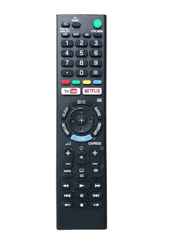 Image of Sadhwanis Original Remote Control Compatible with Sony Bravia TV Remote Control URC 153 Fit for Smart LCD LED UHD OLED QLED 4K Android Televison & All Sony TV's with Hot Keys.