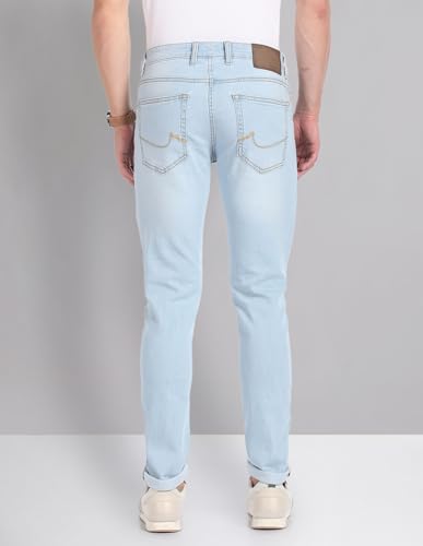 Image of Arvind AD Blue Skinny Fit Jeans