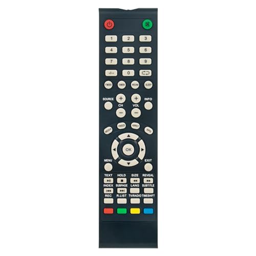 AULCMEET AKTV4620 telecomando sostitutivo compatibile con AKAI OLED Smart TV ATE48B5144K ATE55B4744K ATE55B5544K ATE48B4544K per Nikkei NH3218S NF4012 NU4318S NU5018S