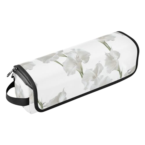 Bolsa de viaje para plancha de pelo Chic White Florals miniatura 1
