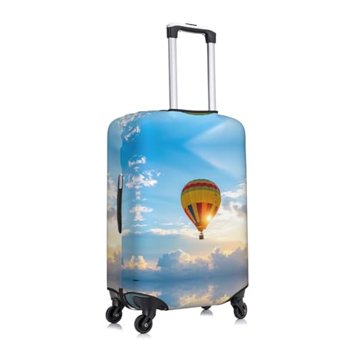 Hot Air Balloons Print Luggage Protection Cover, 18-32 Inch Scratch Resistant Luggage Cover3