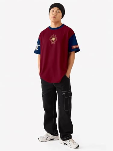 Image of Warrior of Liberation Printed Anime Oversized T-Shirt - Multi Color