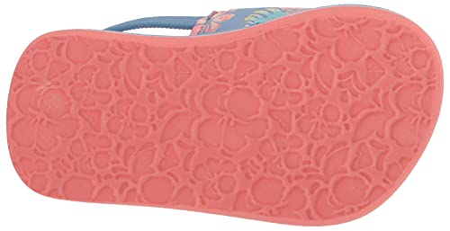 Image of Roxy Girl's TW Finn Sling Back Flip Flop Sandal Sandal, NAVY DREAM, 7 M M US Toddler