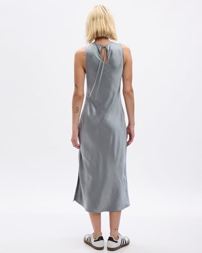 Image of GAP Women Sleeveless Polyester Classic Knee-Length Casual Dress