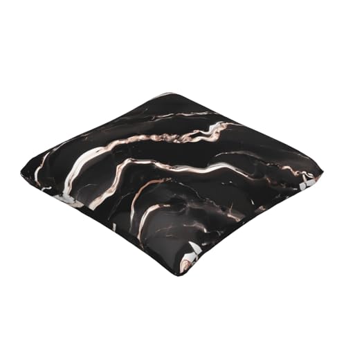 Housse de coussin marbre noir EdWal pour rénover un canapé défraîchi - 3