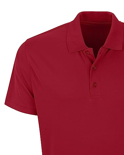 Polo de algodón para hombre casual transpirable de Ohio State Buckeyes 4