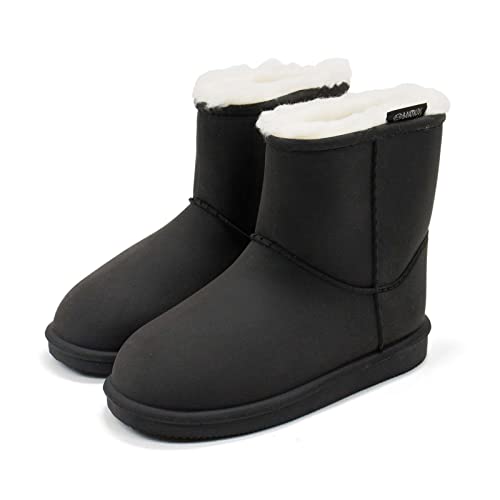 Kids Pepper Boots Faux Fur Lined Warm Pull On Boots2