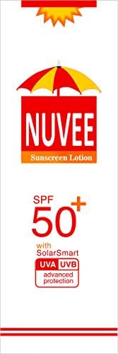 Nuvee Sunscreen Lotion SPF 50+ With Solar Smart UVA & UVB Advanced Protection