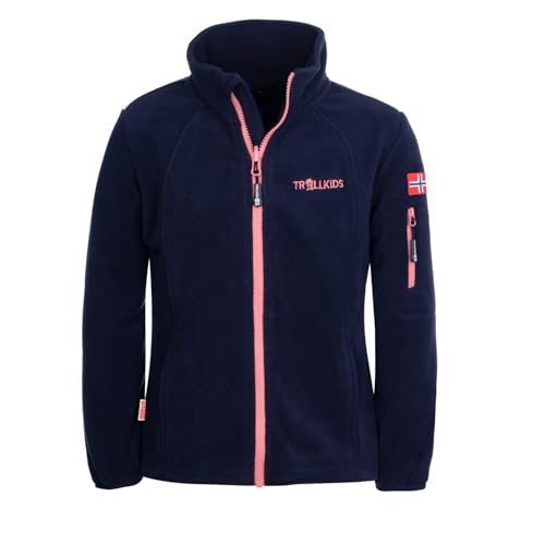 Trollkids Kids Arendal Jacket PRO 152, Navy/Mauve