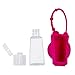 6 Piezas Botellas de Viaje Portátiles para Niños,Botellas Recargables de Silicona a...