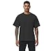 Muscle Killer Mens T Shirt Gym Workout Dry Fit Short Sleeve Athletic Fitness Lightweight Crew Neck Tee Shirts Casual Loose Fit Black