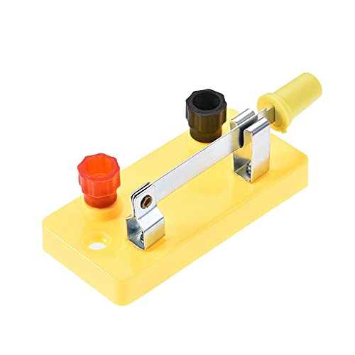 uxcell Interruptor de polo único, equipamento de laboratório de física, polo único, interruptor de a