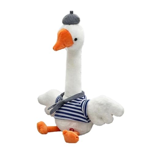 Genérico Juguete de Oca Parlante,Muñeco Girable Cantor Interactivo y Adorable - Cuentacuentos,para Habitación Infantil, Cumpleaños, Hogar, Escuela