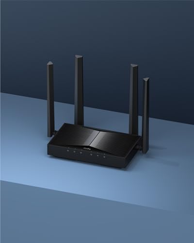 Image of Cudy BE3600 Dual-Band Wi-Fi 7 Router, Lightning-Fast Speeds, 2.5G Multi-Gig Connectivity, Far-Reaching Coverage, Smooth and Stable, WR3600H (Renewed)