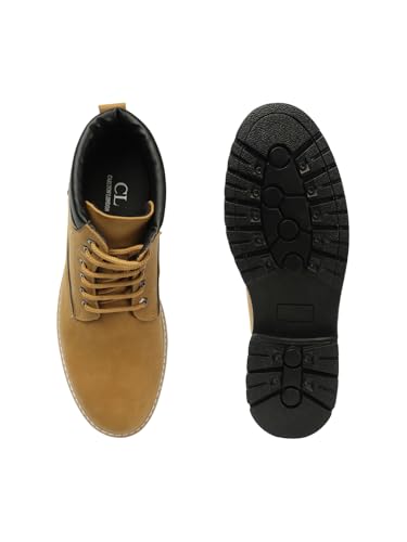 Image of Carlton London Men's Premium Lace-Up Combat Boots