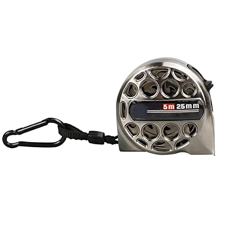 Cinta métrica de acero inoxidable retractable 7.5m miniatura 1
