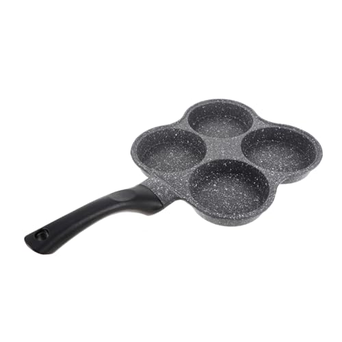 PRETYZOOM 1Pc Non Stick Egg Frying Pan Pancake Maker for Quick Breakfast Easy to Clean Kitchen Gadget Heat Insulated Design for Family Cooking