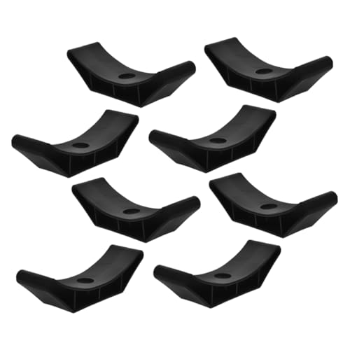 ifundom 8Pcs Dumbbell Holder Saddles Wear Resistant Weight Rack for Home Gym Floor Safe Dumbbell Stand with Noise Reduction Lightweight Design for Strength Training and Organization