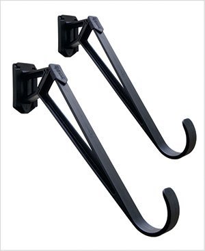 Marketing Holders Surfboard Wall Rack Surfboard Rack for Shortboards and Longboards Snowboards Ladders (1, Wall J Rack)