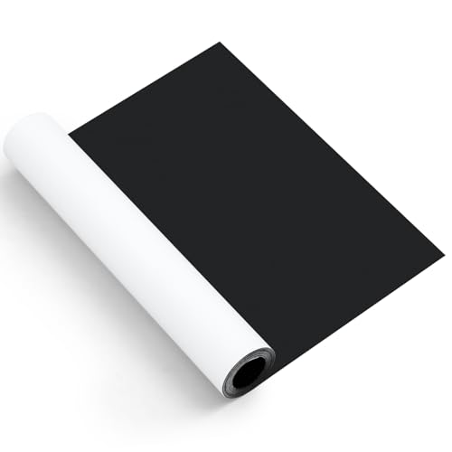Image of Amylove Extra Large 18 in X 5 ft X 40 Mil Blank Car Magnet Roll Flexible Automotive Strong Car Magnets Sheet Stickers for Bumper Advertising Business