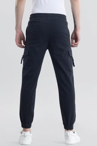 Image of SNITCH Noemi Sage Plain Relaxed Fit Joggers & Trackpants