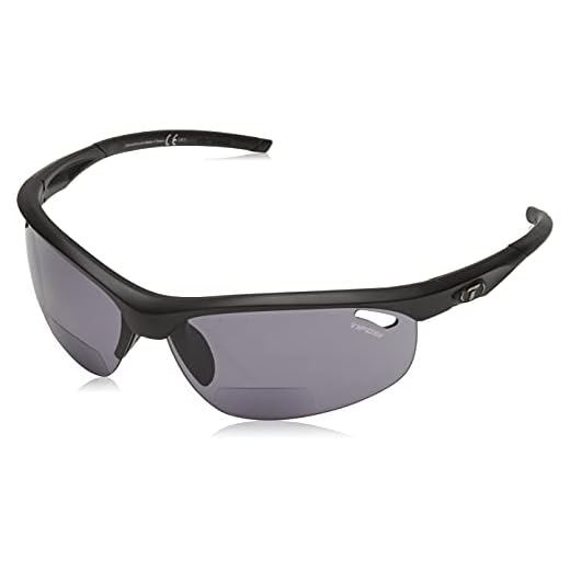 Tifosi Veloce Reader Sunglasses, Matte Black, (Smoke +1.5 Multiplier)