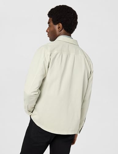 Image of BOSS Men's Twill Cargo Pocket Zip Up Overshirt