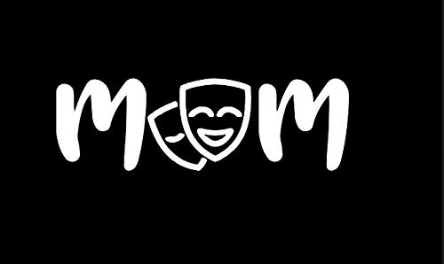 Sticker en vinyle théâtre dramatique Mom NOK609 pour voiture et mur