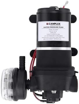 Upgraded 12V DC RV Water Pump – 5.0 GPM 45 PSI Ultra-Quiet - View #10