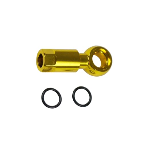 高強度5ラインブレーキアダプター腐食マウンテンバイクメンテナンス用耐久性のための耐性自転車ラインアダプターコンポーネント