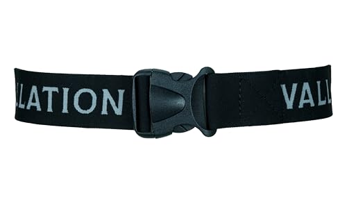 Heavy Duty Elastic Logo Belt, Black