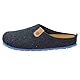 Rohde Herren Pantoffeln Hausschuhe Softfilz Napoli-H 6900, Größe:46 EU, Farbe:Blau