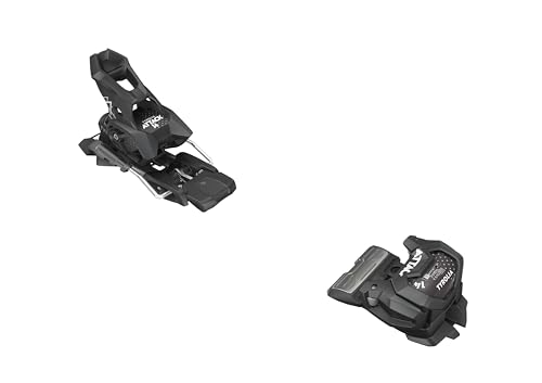 Tyrolia Attack 14 GripWalk Alpine Ski Bindings (Solid Black,...