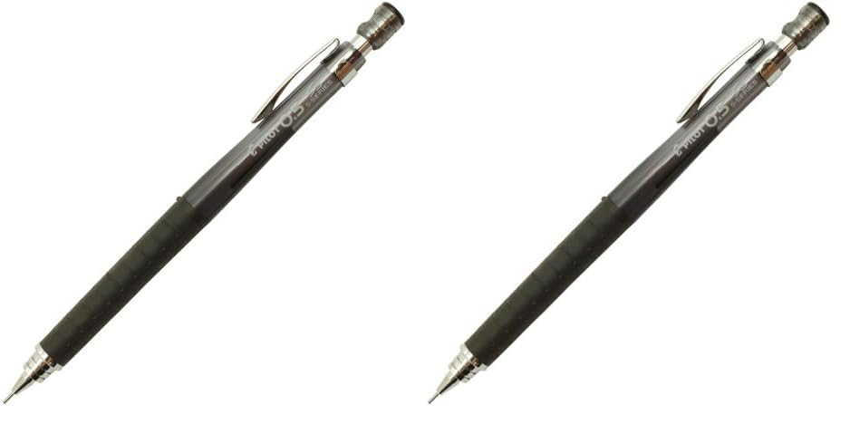 Amazon.co.jp: パイロット シャーペン S5 0.5mm 透明ブラックボディ