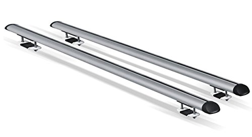 m-way 0000382 MW000 Barre portatutto per Veicoli con Apertura Integrato corrimano, 130 x 5 cm, 60 kg