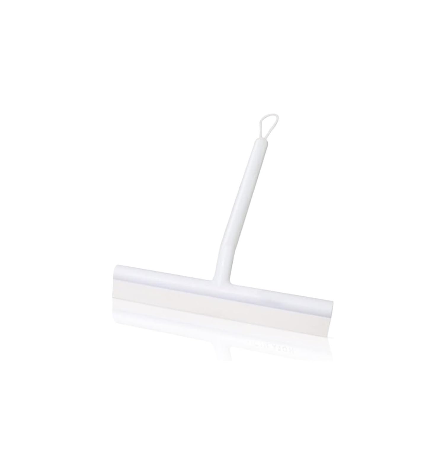 FGJsfhrDTU White Black Silicone Squeegee Glass Wiper with Holder(White)