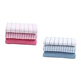 MOTHNUR 6 Piezas Paños de Cocina Absorventes Unidades Trapos Reutilizables de Microfibra para Limpieza Doméstica Secado Rápido Marcas para Mesas y Utensilios Color Color Aleatorio