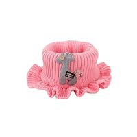 Children's Snoods Are Suitable for Boys and Girls To Warm Neck Cover Scarves (Pink)