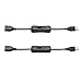 PNGKNYOCN 20 cm langes USB-Kabel mit Ein-/Aus-Schalter, für USB-Lüfter, LED-Schreibtischlampe und andere Computer-Peripheriegeräte, Low-Power-Elektrogeräte (2er-Pack)