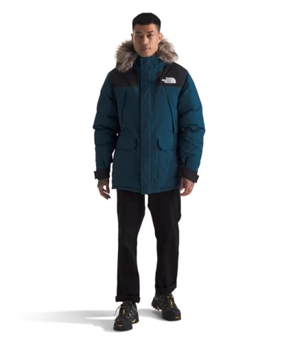 The North Face Mcmurdo Parka para hombre Midnight Petrol/Tnf Bla XXL