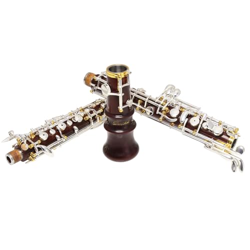 image for Danchet Oboe Professional Performance Level Redwood Body Silver Plated