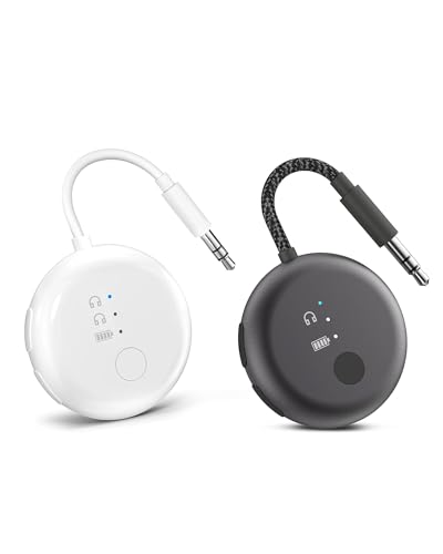 Transmetteur Avion Bluetooth Avantree SoundJet R1, Idéal pour Connecter vos AirPods en Voyage