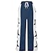 OTSANT Graghic Sweatpants Women High Waisted Fashion Joggers Casual Workout Sweatpants Loose Jogging Pants with Pockets Blue